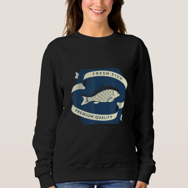Fresh Canned Fish Sweatshirt (Front)