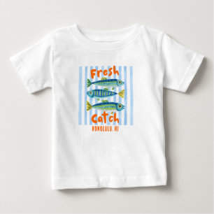 Fresh Catch Fishing Sardines Baby T-Shirt