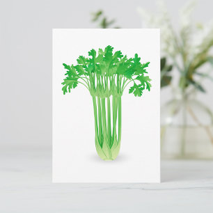 Fresh Celery Invitations
