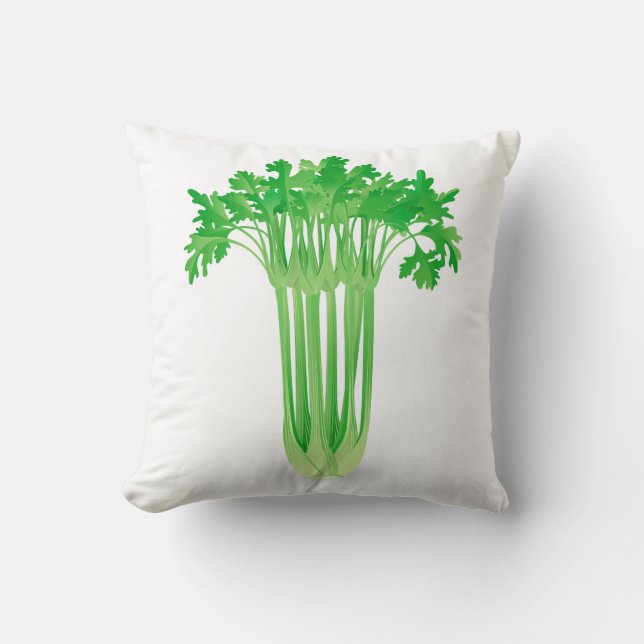 Fresh Celery Pillow (Front)