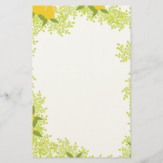 Fresh & Cheerful Writing Paper