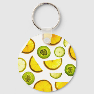 Fresh Citrus Fruits Key Ring