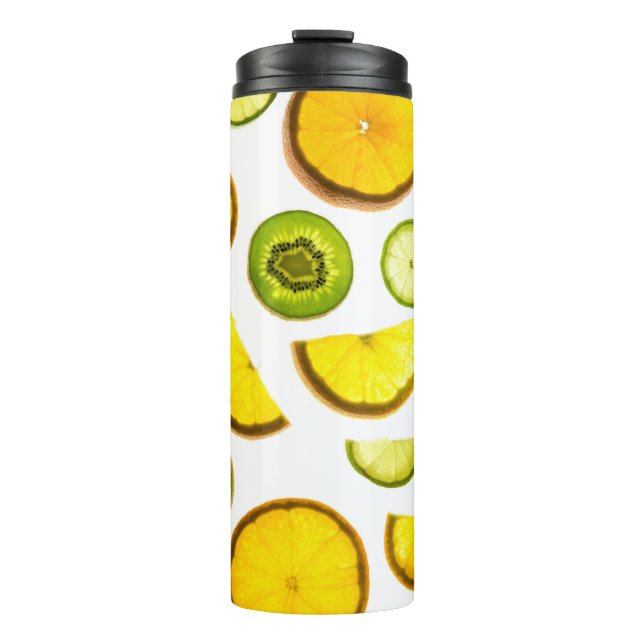 Fresh Citrus Fruits Thermal Tumbler (Front)