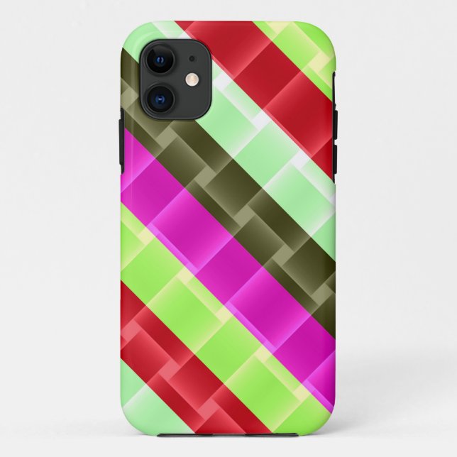 Fresh colour stripes modern design 2 Case-Mate iPhone case (Back)