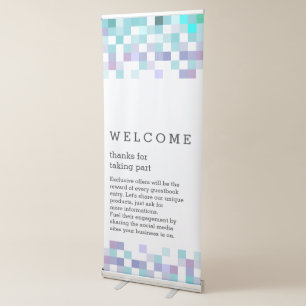 Fresh Cool Colours Pattern Storefront Banner