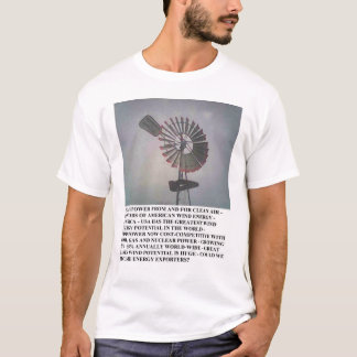 Fresh Country Air - Wind Energy T-shirt 1