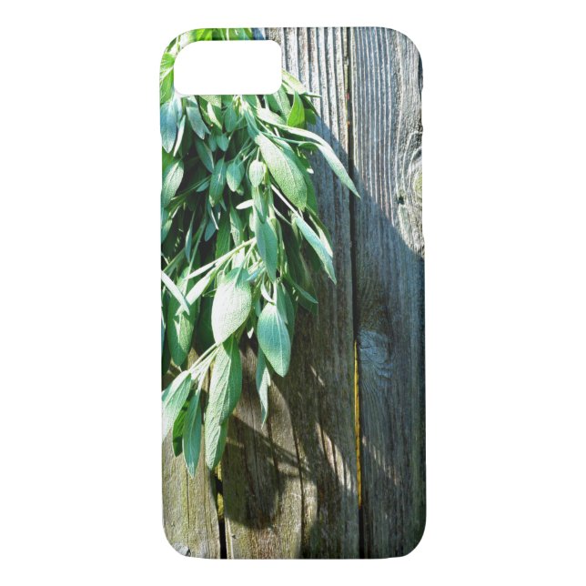 Fresh-cut Sage Barn-wood Case-Mate iPhone Case (Back)