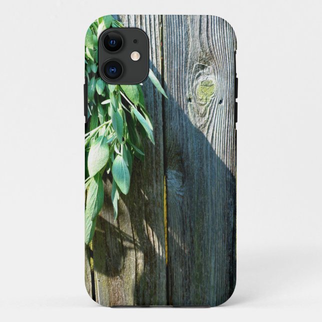 Fresh-cut Sage Barn-wood Case-Mate iPhone Case (Back)