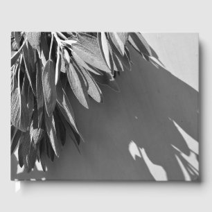 Fresh-cut Sage Grayscale Guest Book