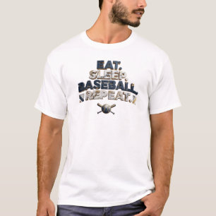 Fresh EAST SLEEP BASEBALL REPEAT Original Design T-Shirt