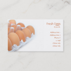 Fresh Eggs Business Cards