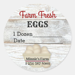 Fresh Eggs Sticker
