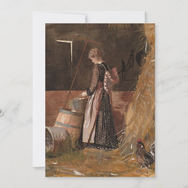 Fresh Eggs | Winslow Homer (Front)