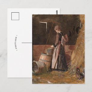 Fresh Eggs   Winslow Homer Postcard