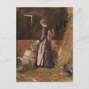 Fresh Eggs   Winslow Homer Postcard