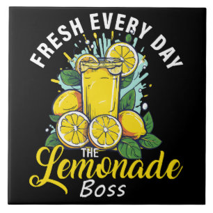 Fresh Every Day The Lemonade Boss Tile