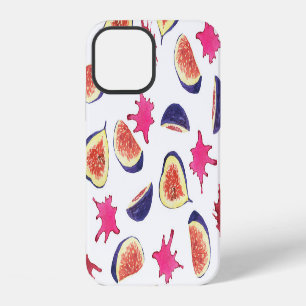 Fresh Figs Pink Juice Watercolor iPhone 12 Case