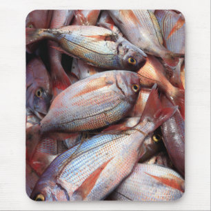 Fresh fish mouse mat