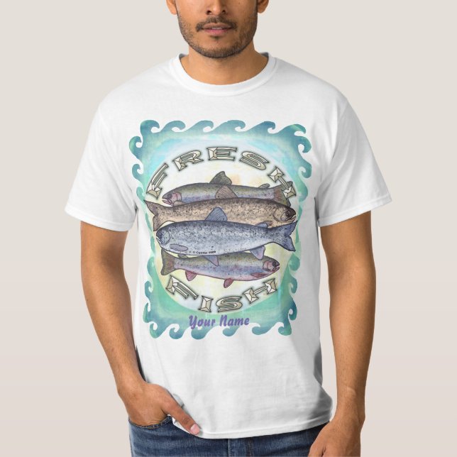 Fresh Fish   t-shirt (Front)