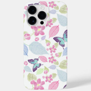 Fresh Floral Pattern Case-Mate iPhone 14 Pro Max Case