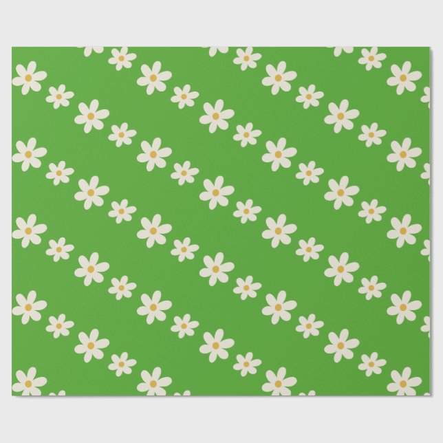 Fresh Floral   Wrapping Paper (Flat)