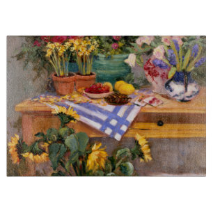 Fresh Flowers I Cutting Board