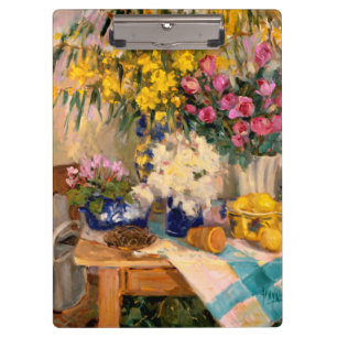 Fresh Flowers II Clipboard
