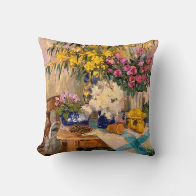 Fresh Flowers II Cushion (Front)