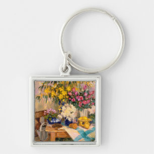 Fresh Flowers II Key Ring