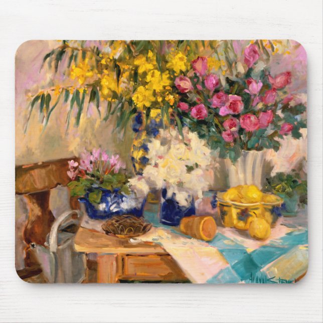 Fresh Flowers II Mouse Mat (Front)