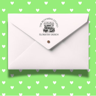 Fresh Flowers Storefront theme Self-inking Stamp