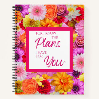 Fresh flowersSpiral Notebook