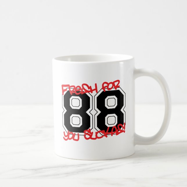 Fresh for '88 coffee mug (Right)