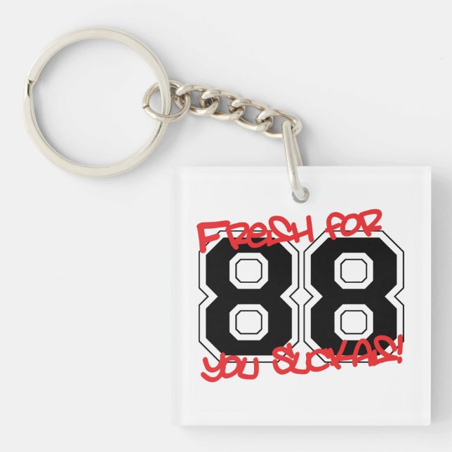 Fresh for '88 key ring (Front)