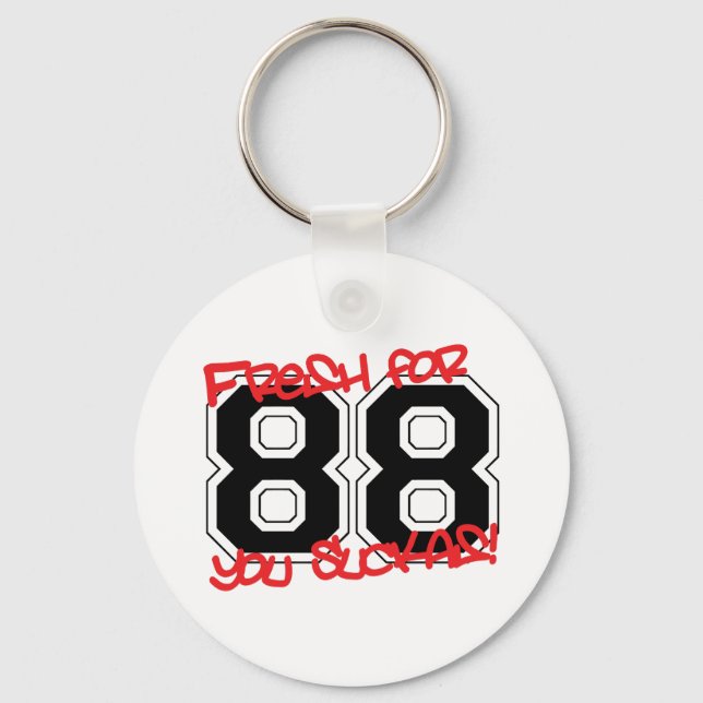 Fresh for '88 key ring (Front)