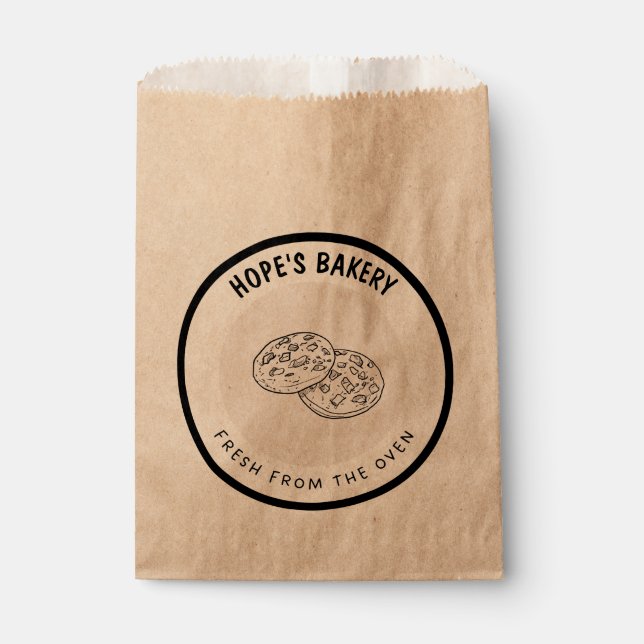 Fresh from oven  favour bags (Front)