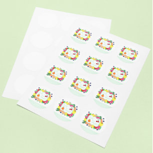 Fresh From The Market Classic Round Sticker