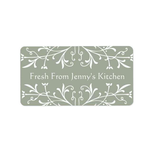 Fresh from Your Own Kitchen Canning Labels (Front)