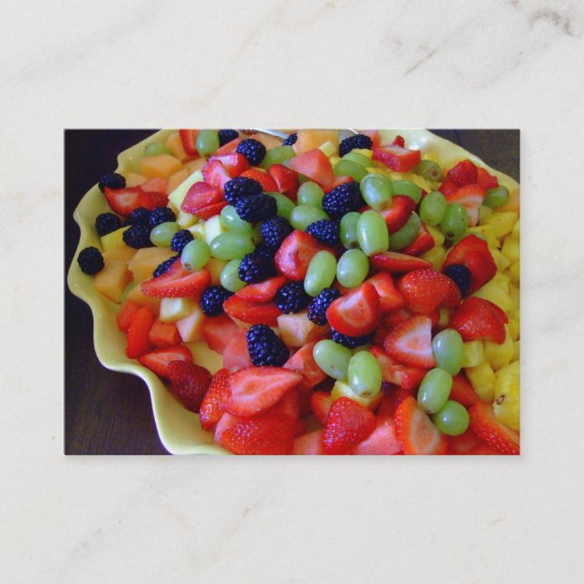 Fresh Fruit Business Card (Front)
