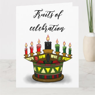 Fresh fruit celebration card