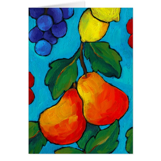 Fresh Fruit Oil Painting (Front)