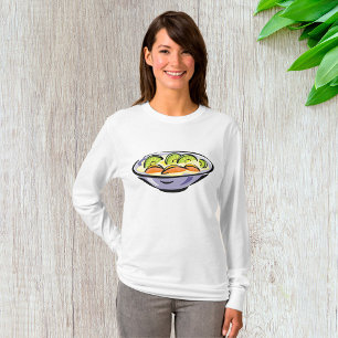Fresh Fruit Salad Bowl with Kiwi and Orange T-Shirt