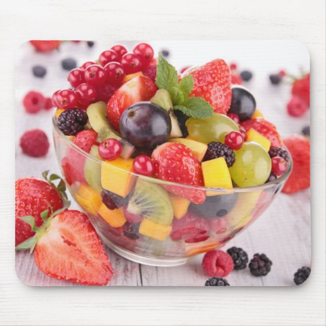 Fresh fruit salad mouse mat (Front)