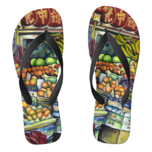 Fresh Fruit with Francis Flip Flops