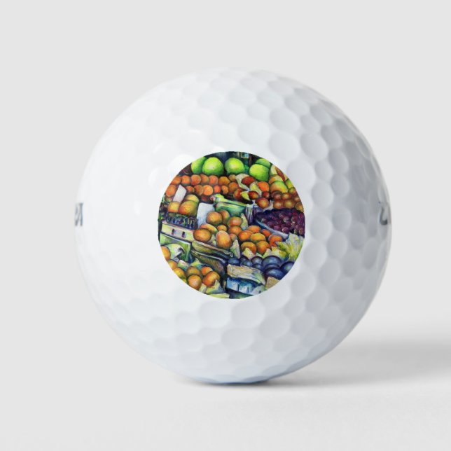Fresh Fruit with Francis Golf Balls (Front)