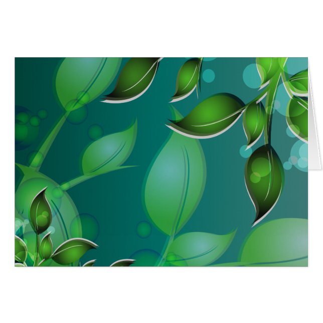 Fresh Garden Leaves (Front Horizontal)