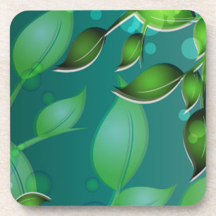 Fresh Garden Leaves Coaster