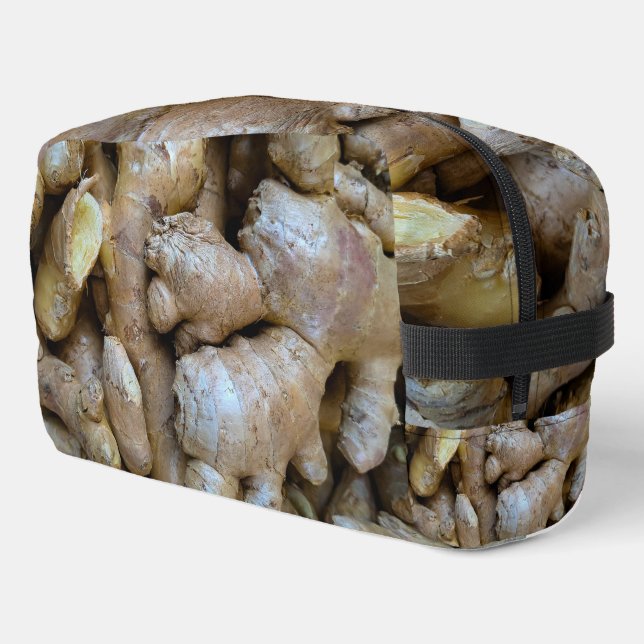 fresh ginger roots dopp kit (Left Corner)
