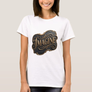 Fresh Gold IMAGINE Wearable Art T-Shirt