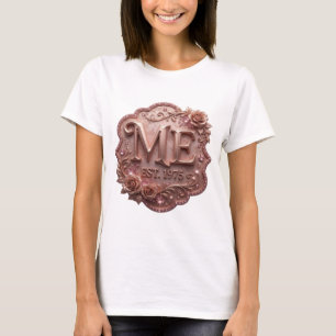 Fresh Gold ME EST 1975 Slogan Design T-Shirt
